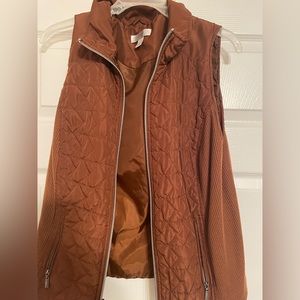 Women’s Brown cj banks vest